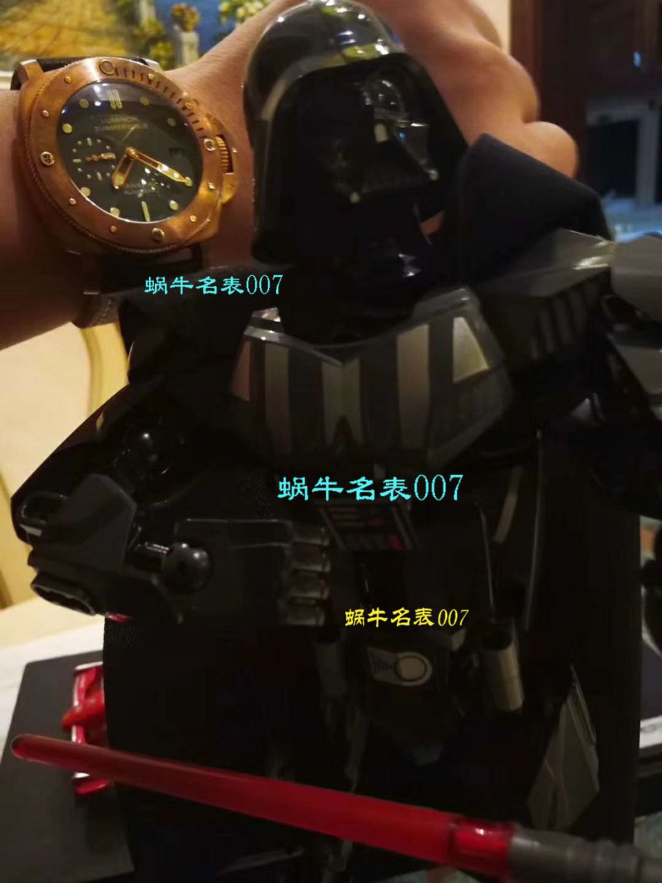 沛纳海特别版腕表系列PAM 00382腕表【VS一比一超A高仿】VS沛纳海 Pam382 升级V2版本青铜战士史泰龙电影同款 / VS00382