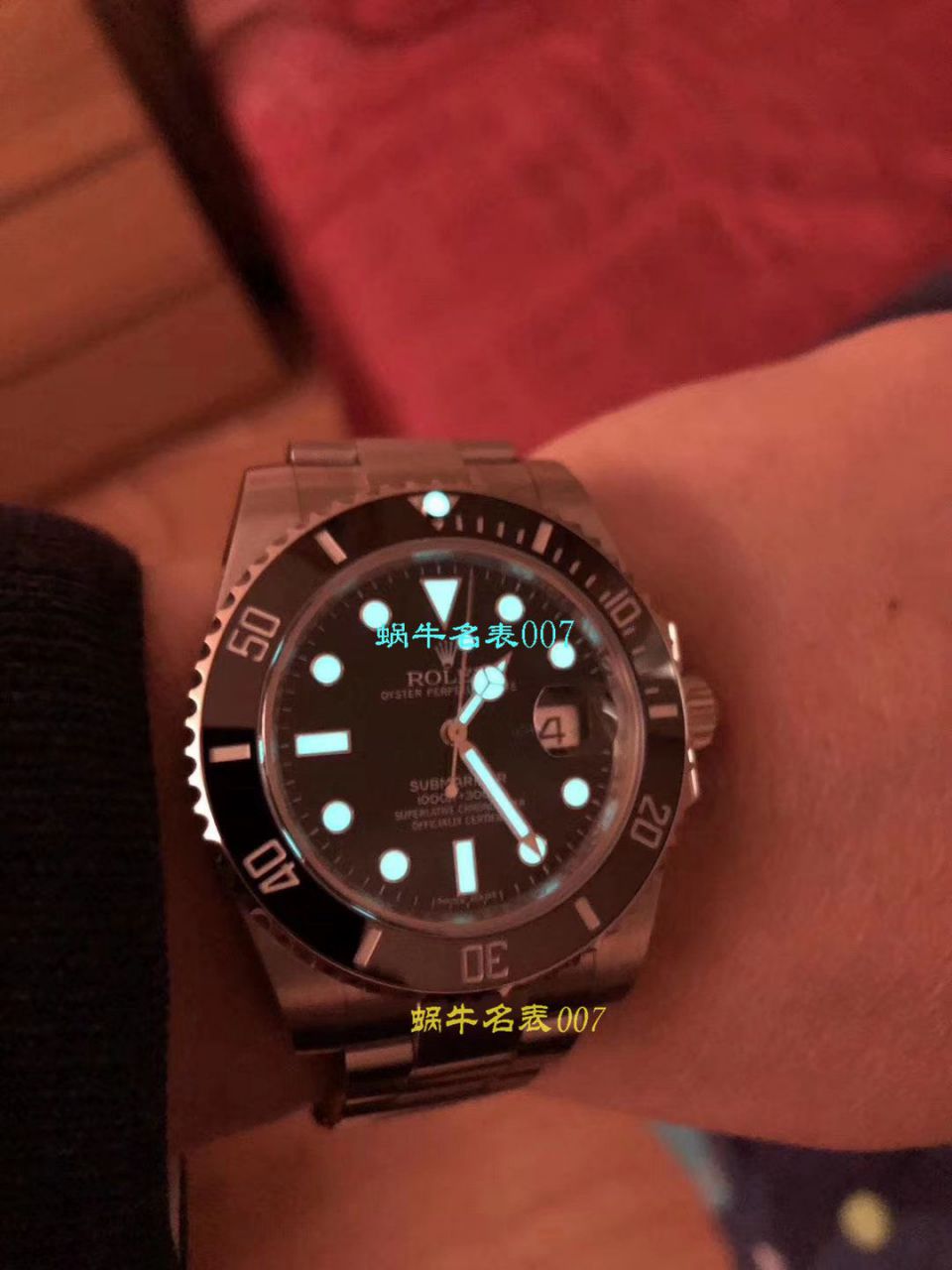 【NOOB厂V9版本904L不锈钢版本】劳力士潜航者型复刻高仿116610LV-97200 绿盘腕表(绿水鬼)、116610LN-97200 《黑水鬼》 / RCB199