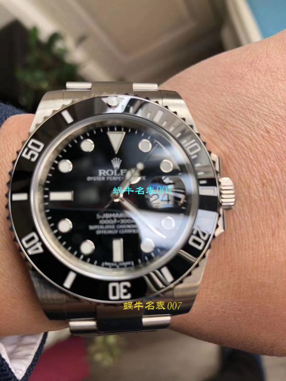 【NOOB厂V9版本904L不锈钢版本】劳力士潜航者型复刻高仿116610LV-97200 绿盘腕表(绿水鬼)、116610LN-97200 《黑水鬼》 / RCB199