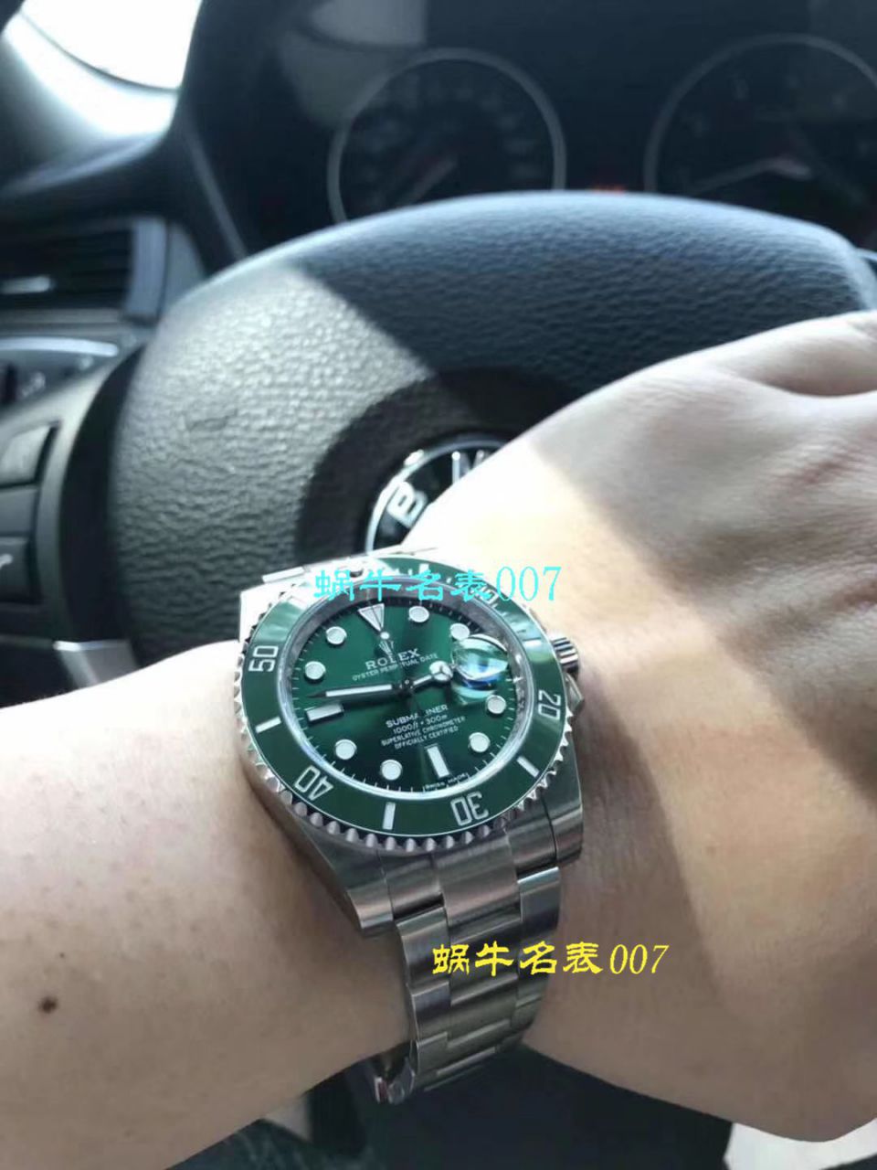 【NOOB厂V9版本一比一超A复刻高仿手表】劳力士潜航者型系列116610LV-97200 绿盘腕表【劳力士绿水鬼】、劳力士潜航者型系列116610LN-97200 黑盘腕表(黑水鬼) / R295