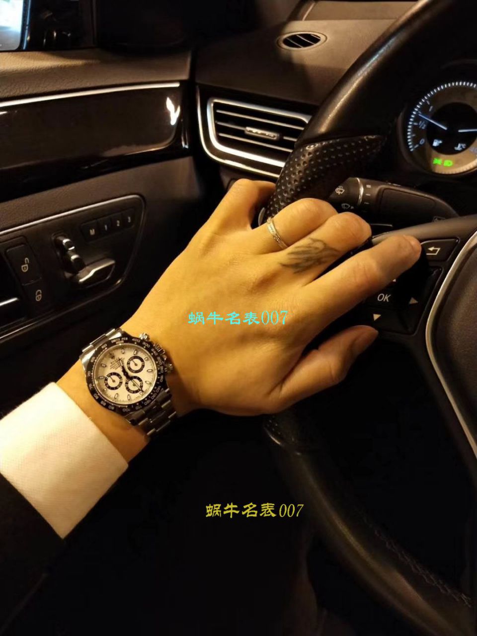 劳力士宇宙计型迪通拿系列116500LN-78590顶级复刻高仿白盘腕表熊猫迪【最新升级版904L迪通拿，速度来秒，N厂神作～原装结构4130迪通拿】 / R296