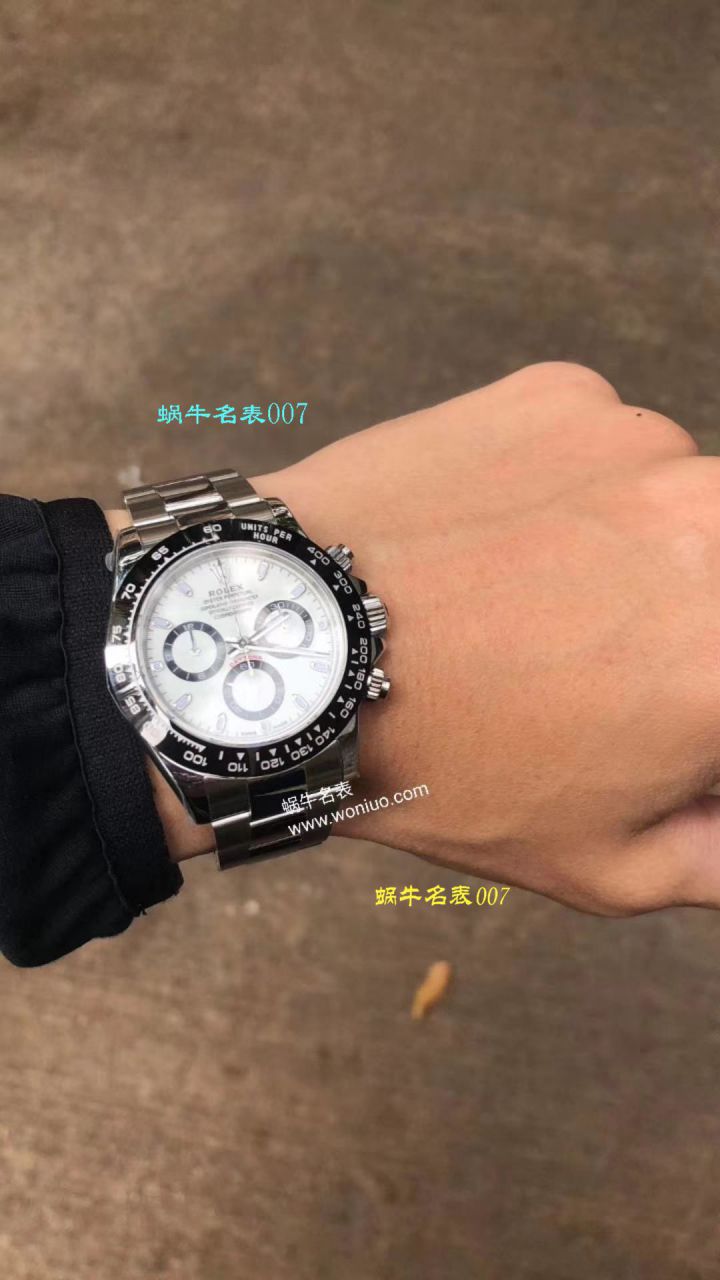 【N厂最新神作～原装结构4130迪通拿】一比一复刻高仿116500LN-78590陶瓷圈黑盘机械手表 / R218