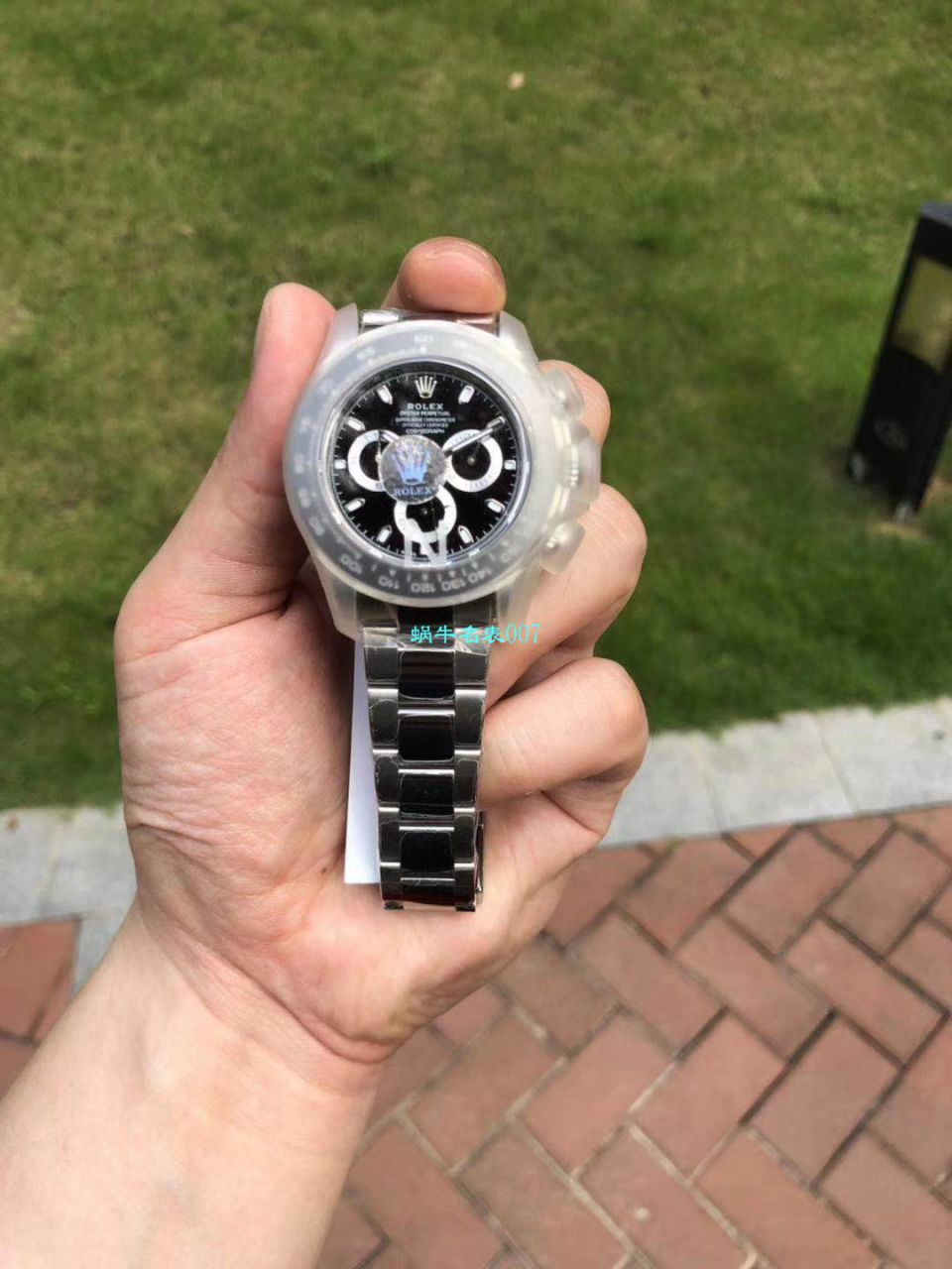 劳力士宇宙计型迪通拿系列116500LN-78590顶级复刻高仿白盘腕表熊猫迪【最新升级版904L迪通拿，速度来秒，N厂神作～原装结构4130迪通拿】 / R296