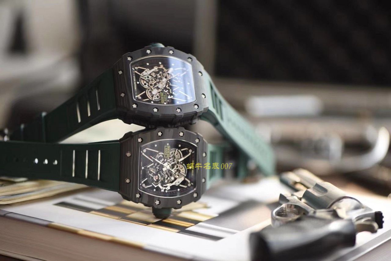 Richard Mille 理查德米勒男士系列RM 35-01，RM 35-02新配色绿带款（KV出品） 