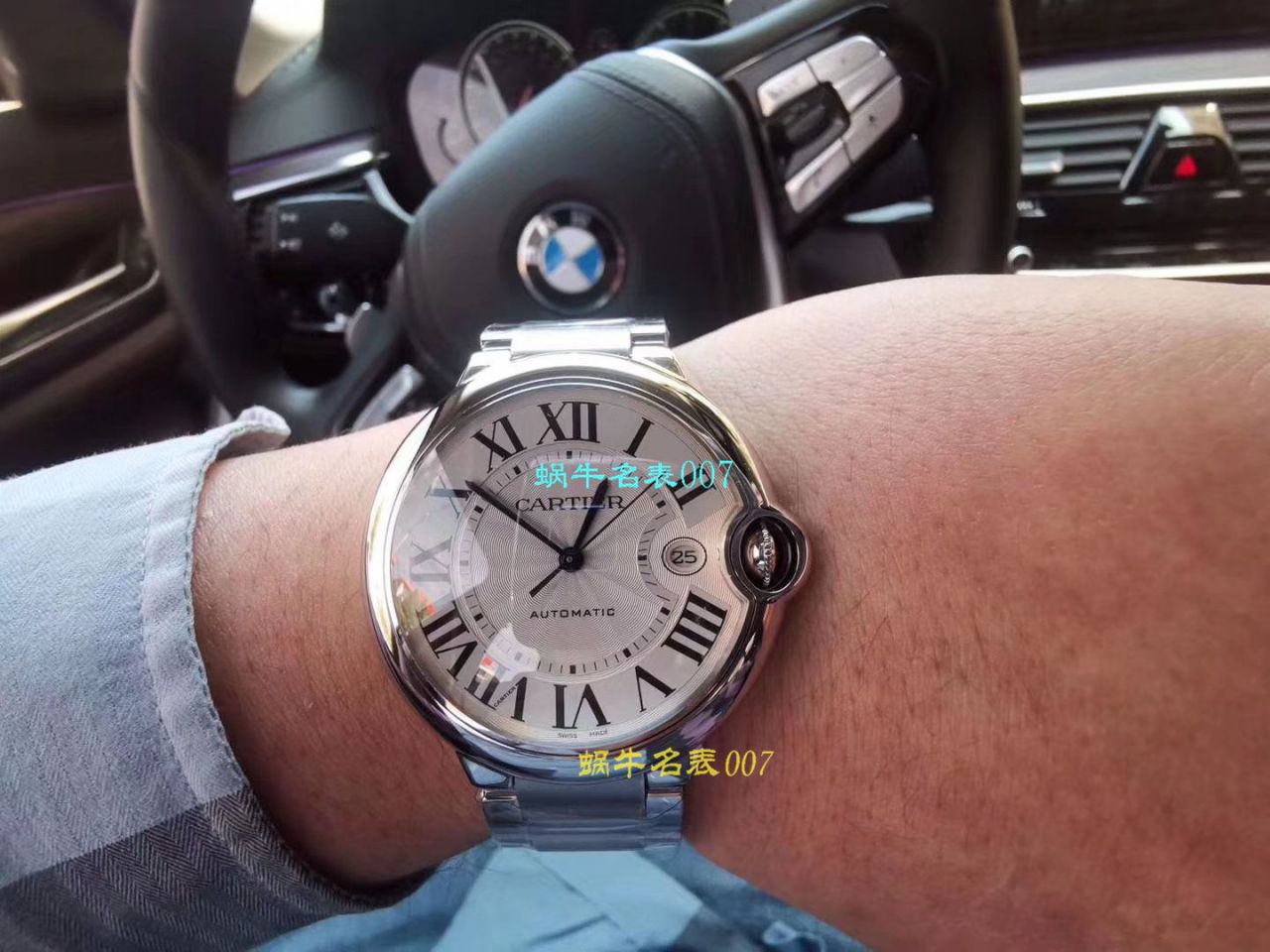 【独家视频测评V6厂一比一超A高仿手表】卡地亚大号蓝气球42毫米W6900651玫瑰金腕表 
