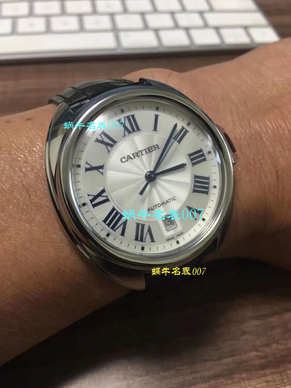 【KW厂1:1超A高仿手表】卡地亚CARTIER 钥匙系列腕表男装40厘米 WGCL0005 