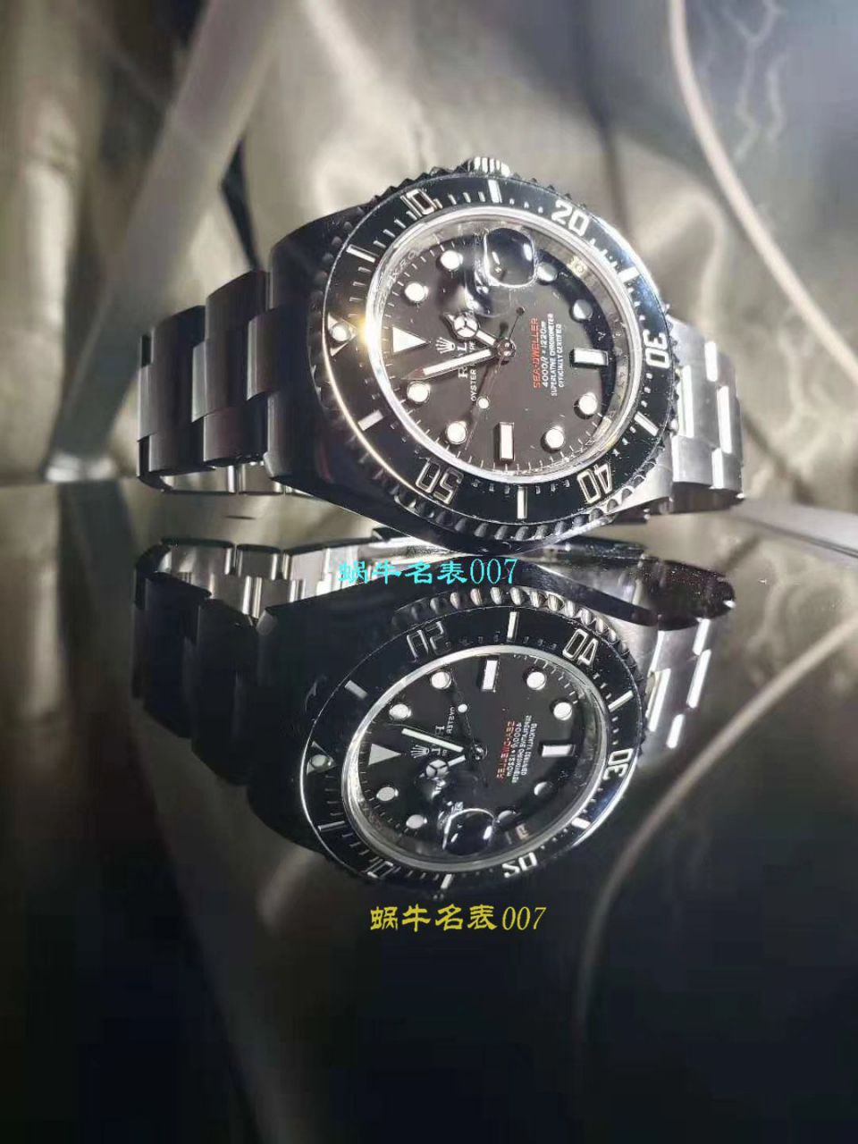 【独家视频评测AR一比一超A高仿手表】劳力士ROLEX海使型系列Rolex Sea-Dweller 50周年126600 单红43毫米腕表 