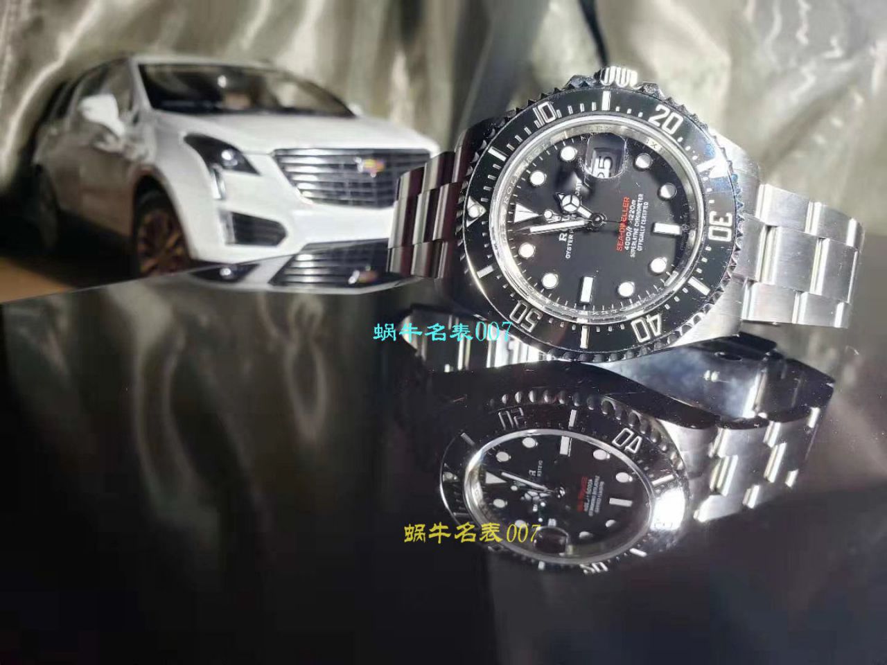 【独家视频评测AR一比一超A高仿手表】劳力士ROLEX海使型系列Rolex Sea-Dweller 50周年126600 单红43毫米腕表 / RBG194