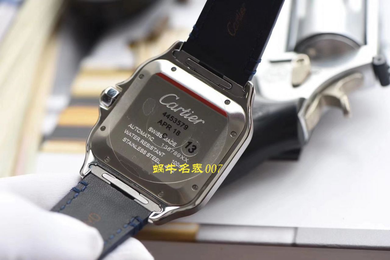 【V6厂一比一CARTIER复刻手表】卡地亚山度士系列WSSA0013（大号）腕表 / K223