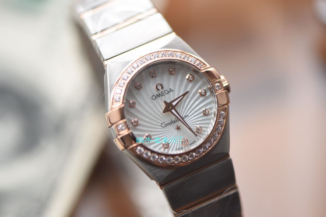 【视频评测SSS厂欧米茄星座复刻手表】欧米茄星座系列131.25.28.60.55.001女腕表 / M600