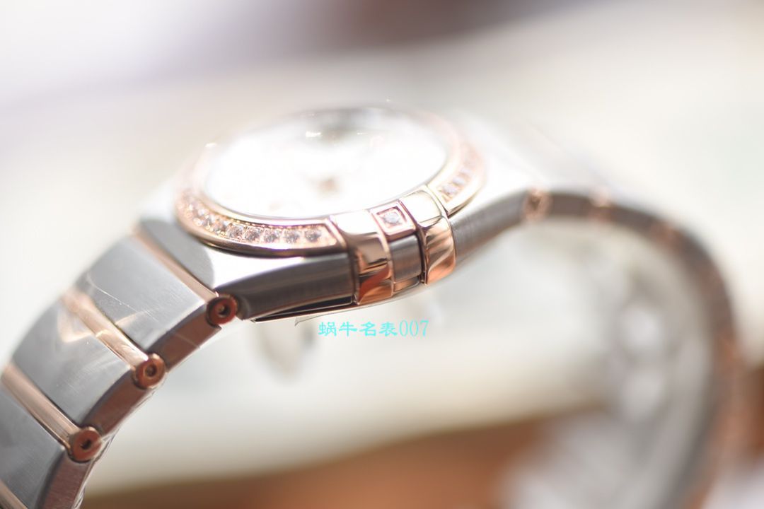 【视频评测SSS厂】欧米茄星座复刻高仿123.25.27.60.55.002女士腕表 / M398