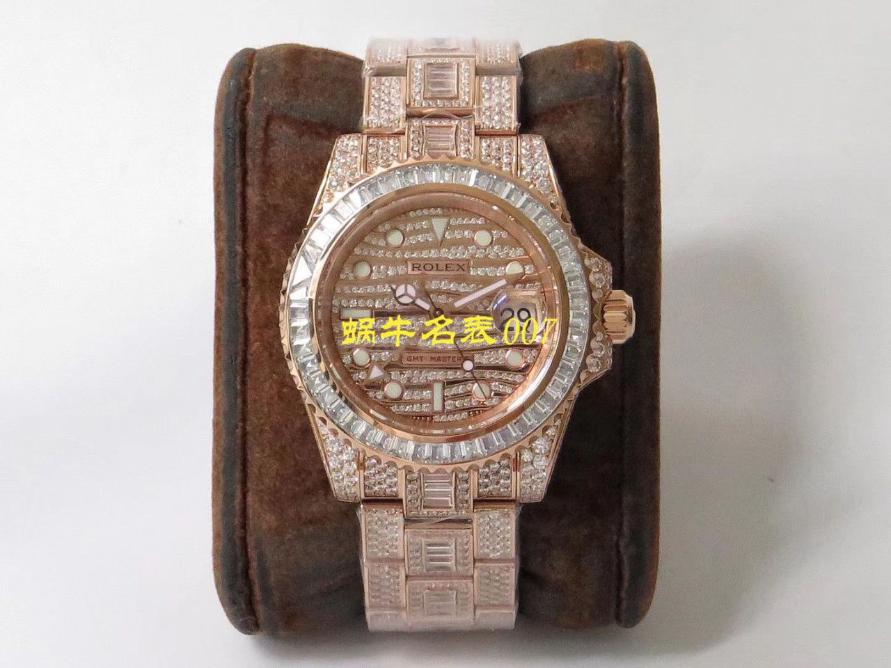 【劳力士复刻高仿表】劳力士格林尼治型II系列116769TBR-74779B腕表 / R322