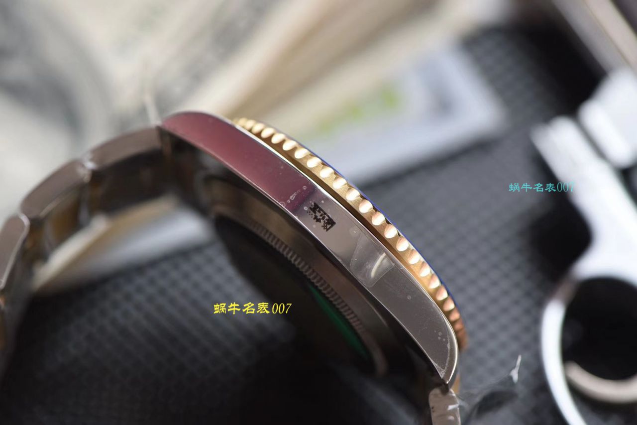 【AR厂Rolex复刻高仿表】劳力士潜航者型系列116613LB-97203 蓝盘腕表(904钢间金蓝水鬼) / R369