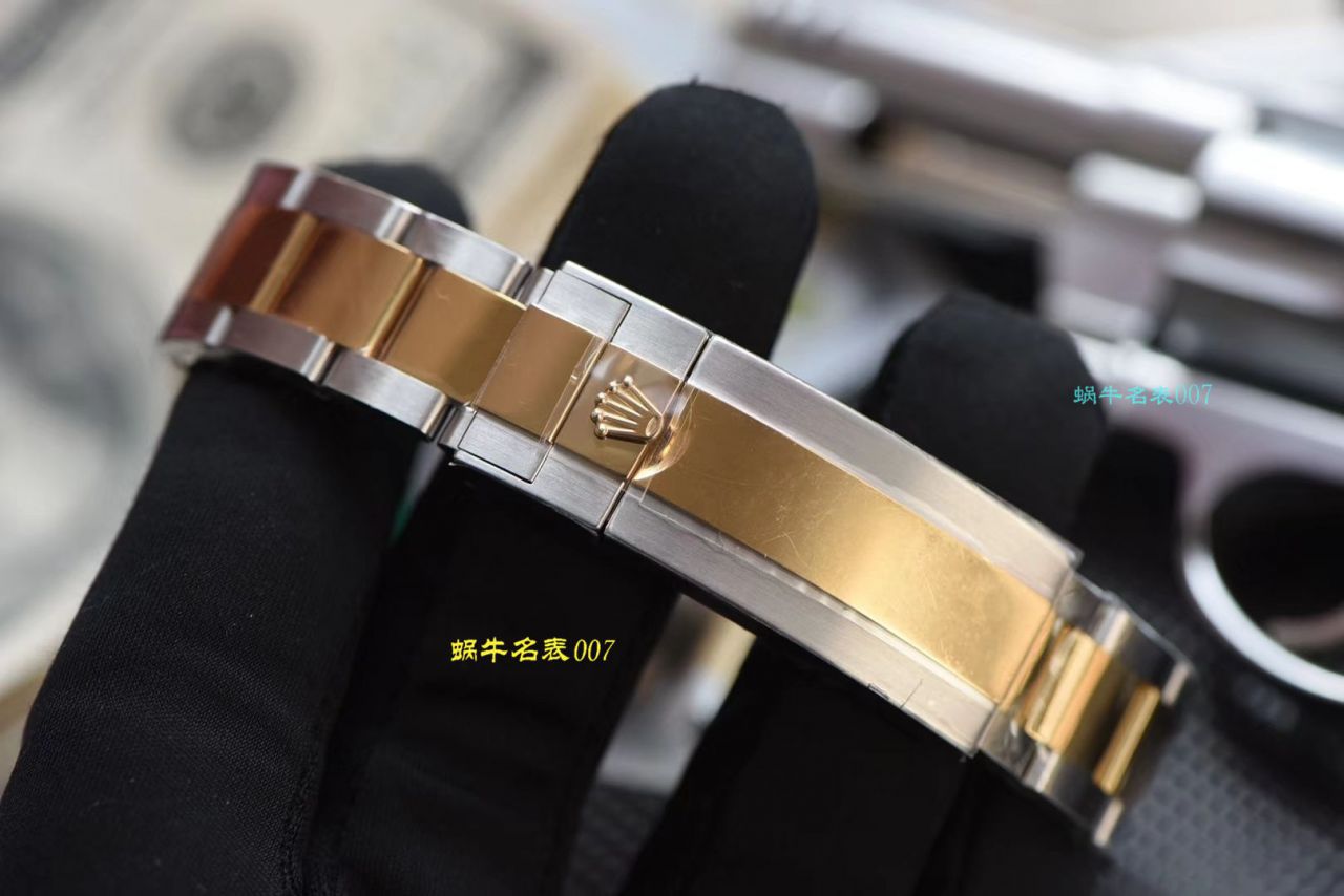 【AR厂Rolex复刻高仿表】劳力士潜航者型系列116613LB-97203 蓝盘腕表(904钢间金蓝水鬼) / R369