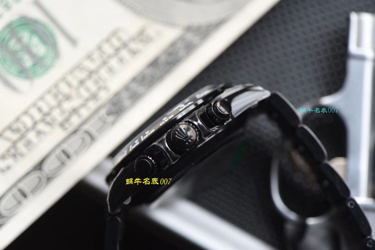 【台湾厂复刻手表】劳力士宇宙计型迪通拿系列116500LN超高颜值酷黑熊猫迪特别版 