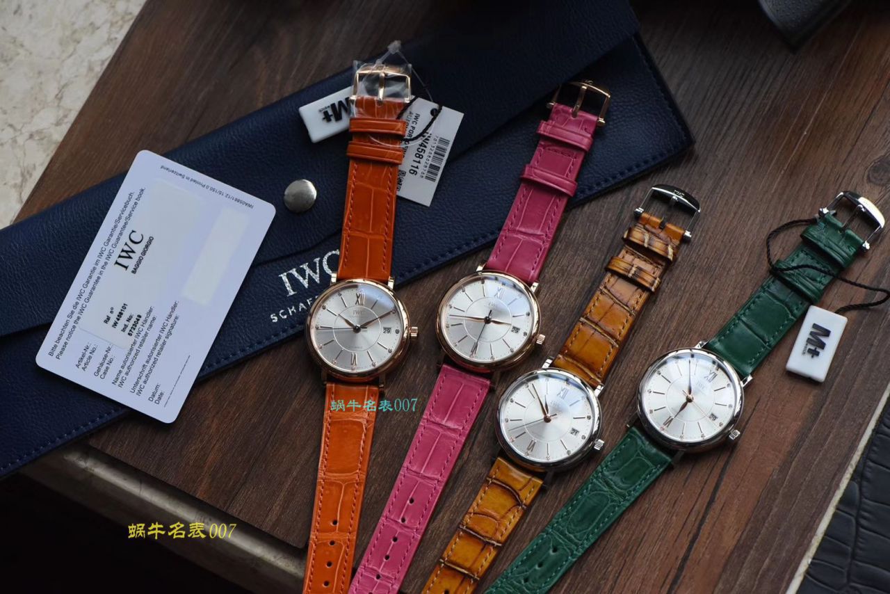 【M+厂复刻高仿万国女表】IWC万国表柏涛菲诺系列IW458111腕表 / M383