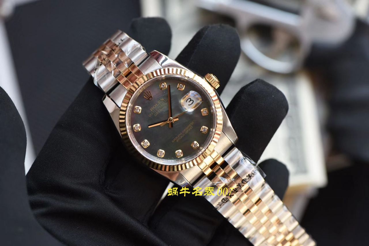 【台湾厂劳力士复刻高仿女士手表】Rolex劳力士DateJust日志型系列31/36mm男女装均有 / R372