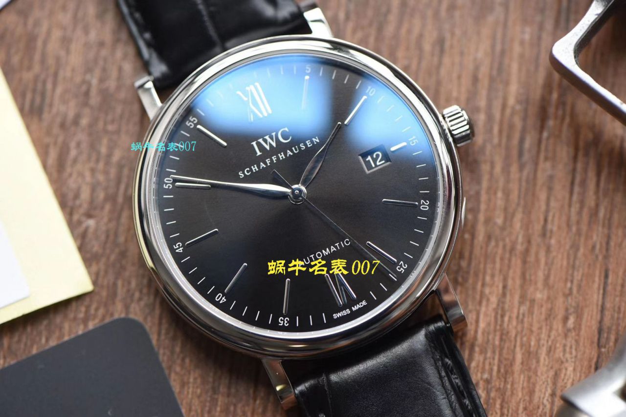 【视频评测V7厂IWC复刻高仿手表】万国表柏涛菲诺系列IW356502腕表 / WG390