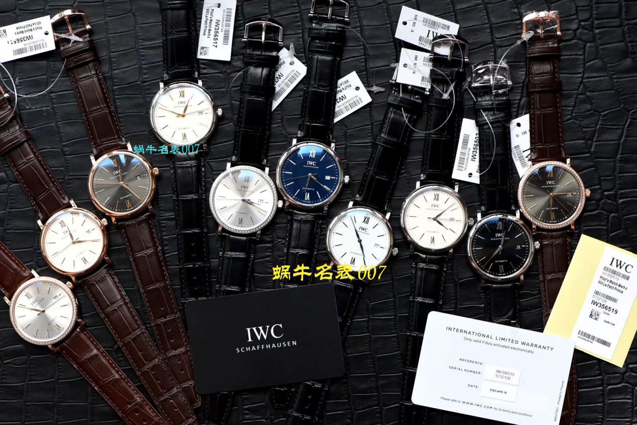 【视频评测V7厂IWC复刻高仿表】万国表柏涛菲诺系列IW356517腕表 / WG391