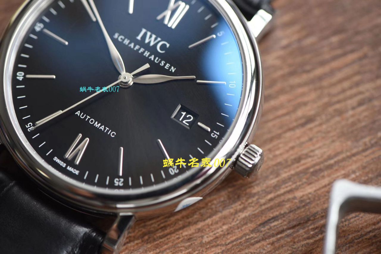 【视频评测V7厂IWC复刻手表】万国表柏涛菲诺系列IW356502腕表 / WG390