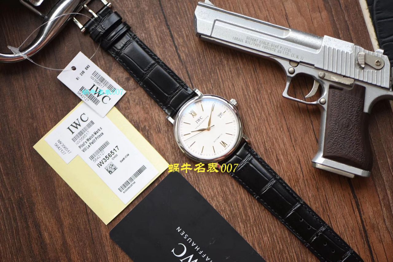 【视频评测V7厂IWC复刻高仿表】万国表柏涛菲诺系列IW356517腕表 / WG391