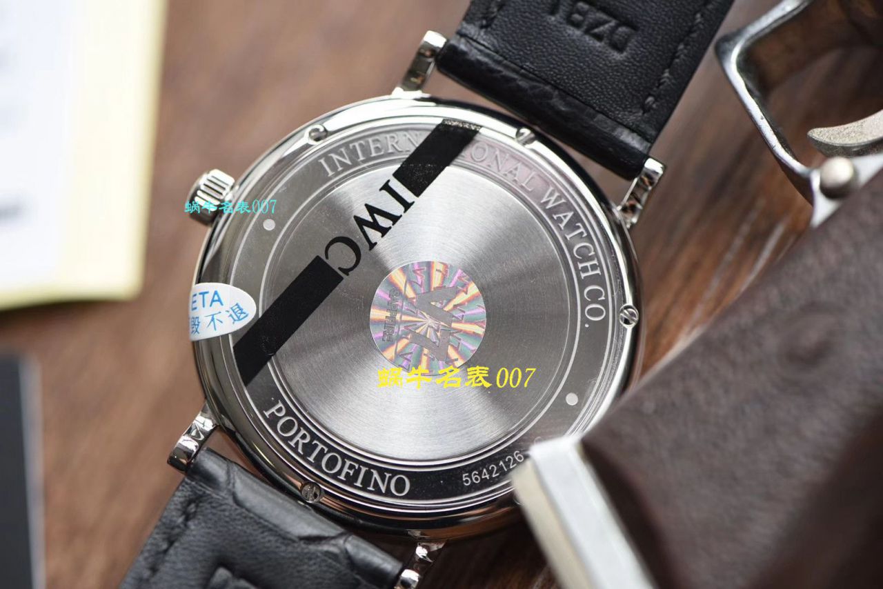 【视频评测V7厂IWC复刻高仿手表】万国表柏涛菲诺系列IW356502腕表 / WG390