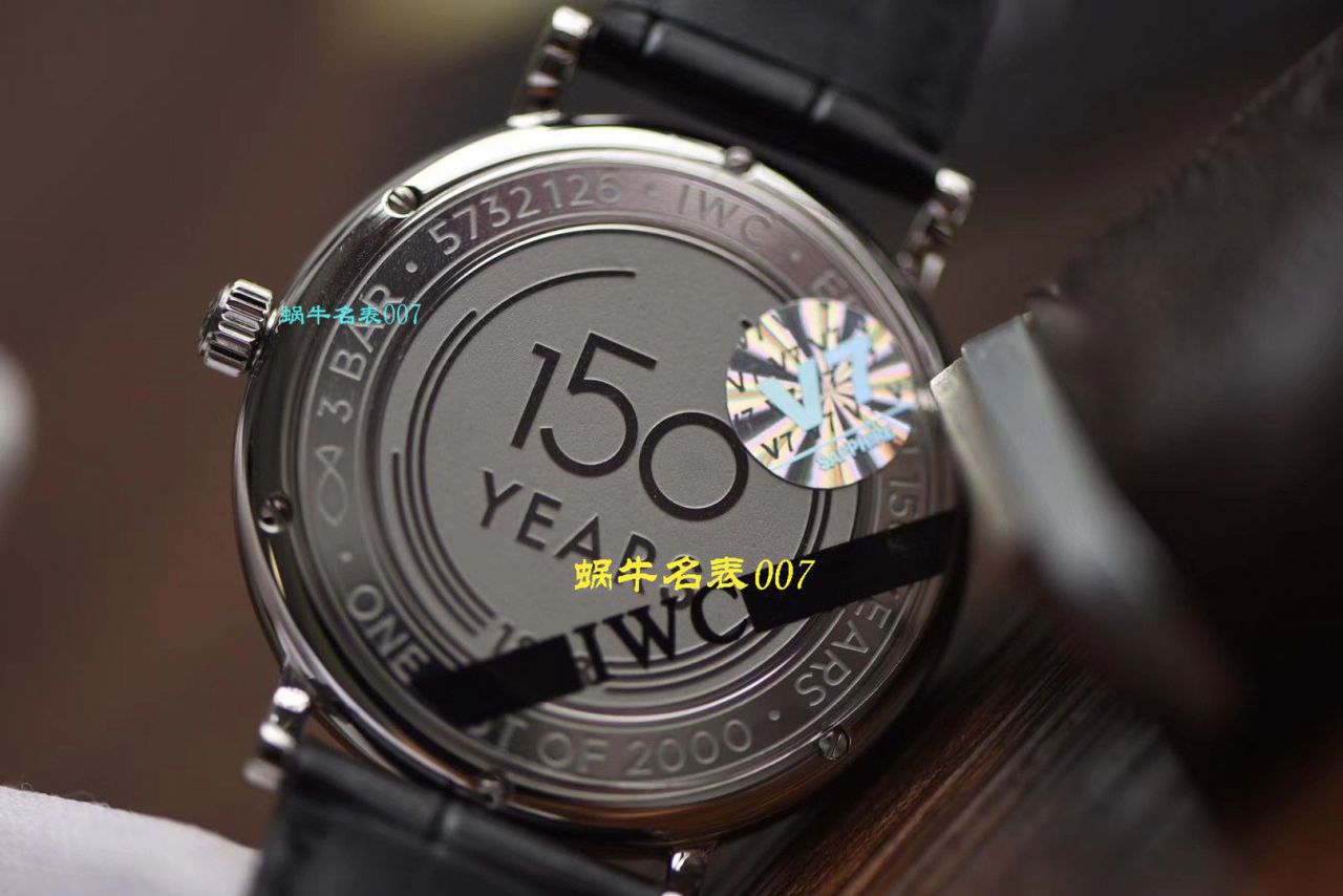 【视频评测V7厂IWC复刻表】万国波涛菲诺高仿IW356519腕表 / WG389