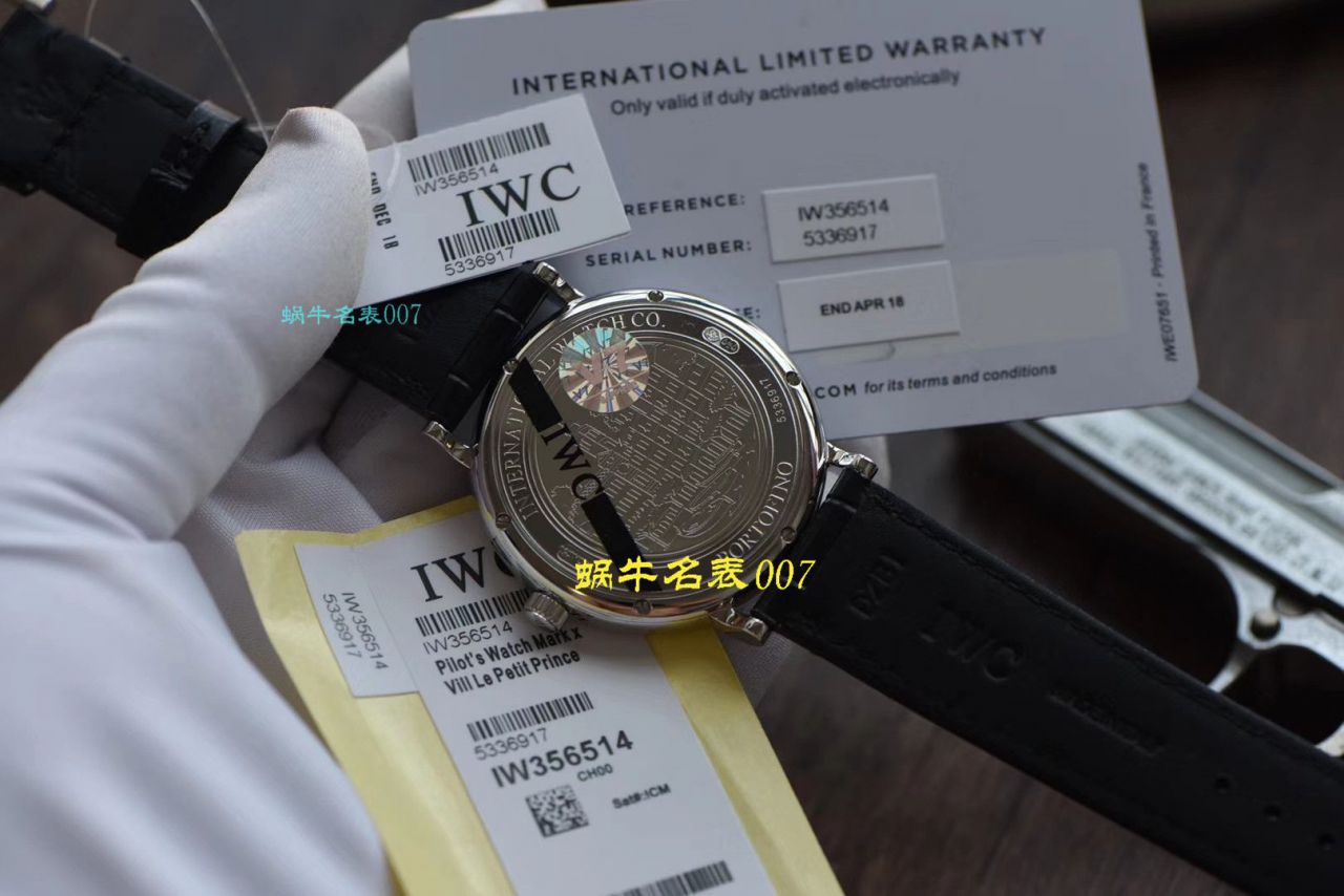 【视频评测V7厂IWC顶级复刻表】万国表柏涛菲诺系列IW356514腕表 / WG392