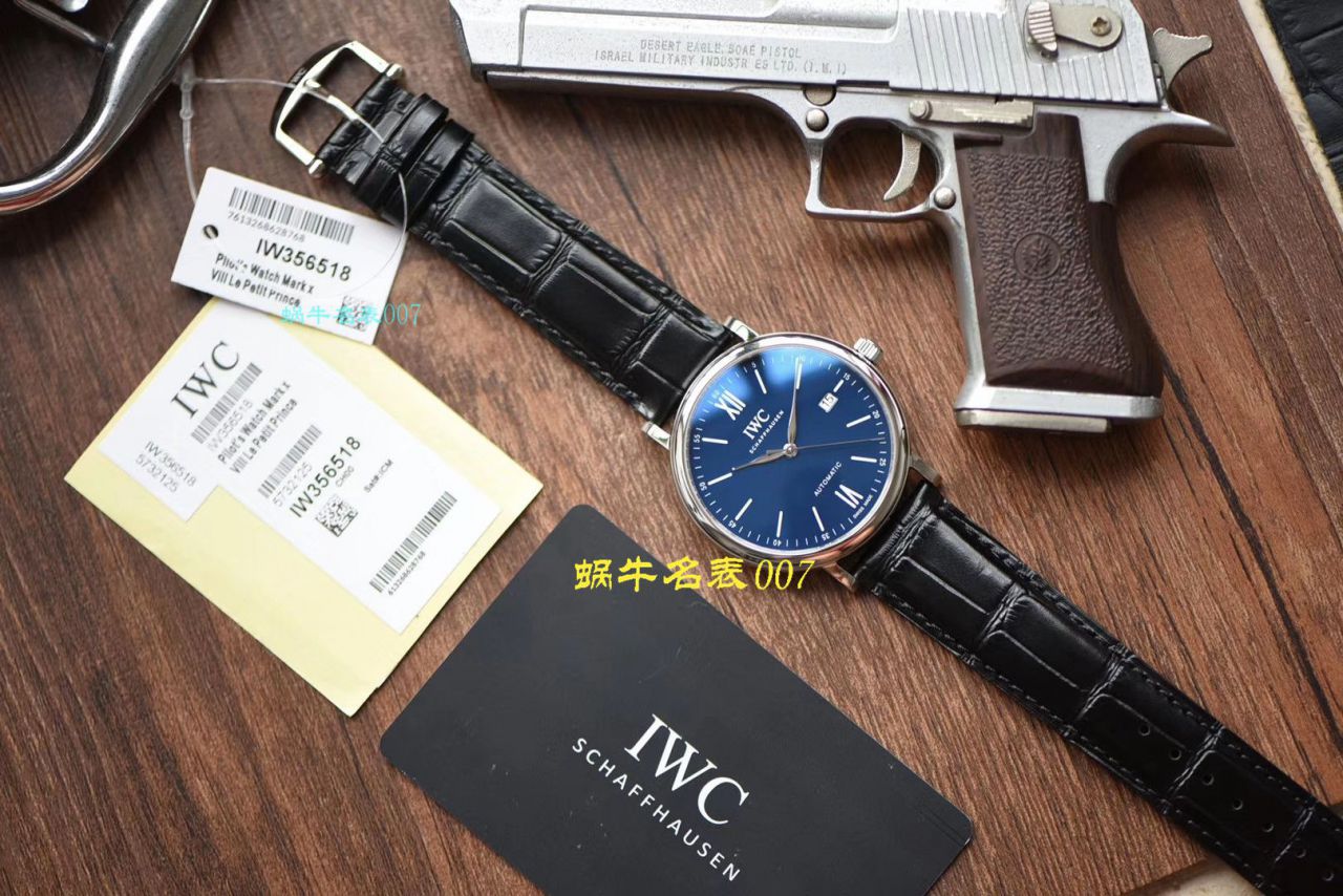 【视频评测V7厂IWC复刻表】万国表柏涛菲诺高仿IW356512腕表 / WG397