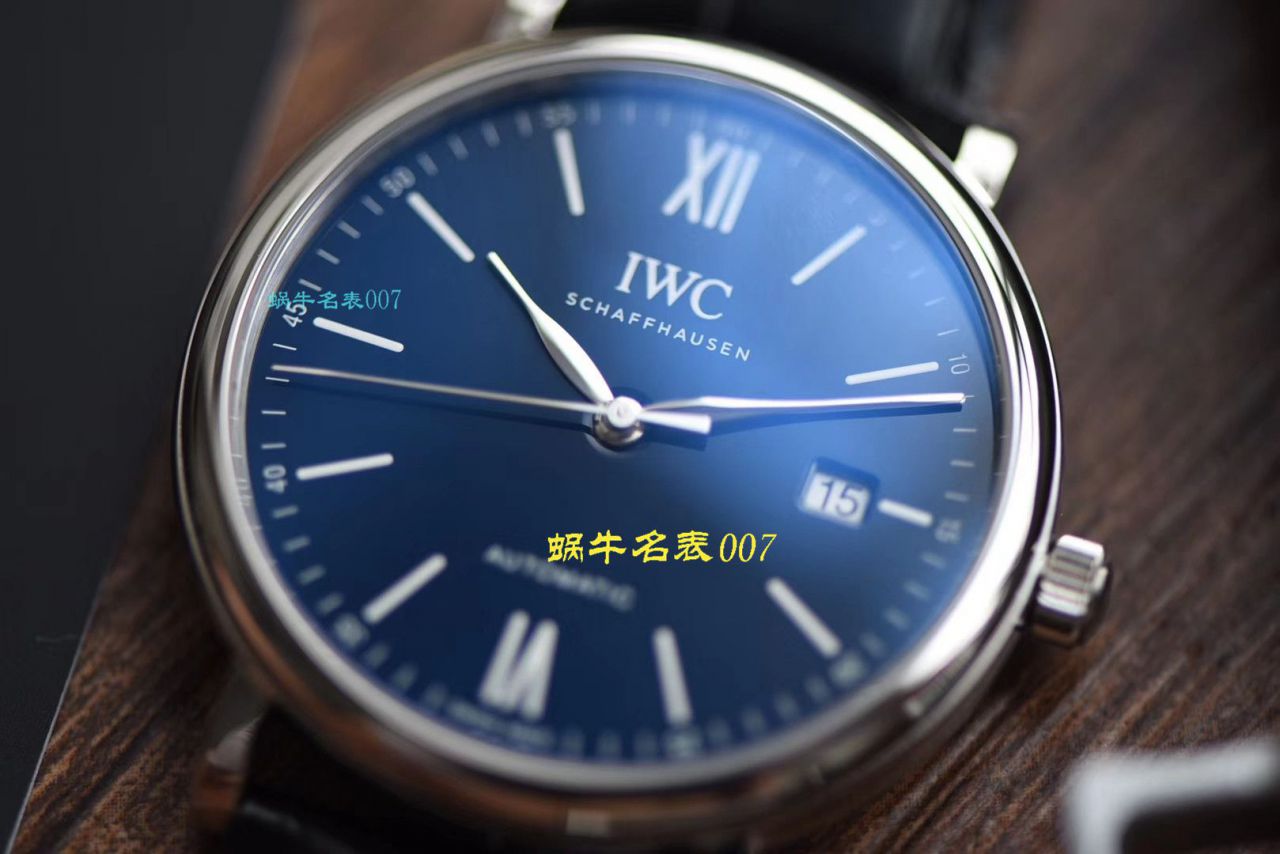【视频评测V7厂IWC复刻表】万国表柏涛菲诺系列IW356512腕表 / WG397