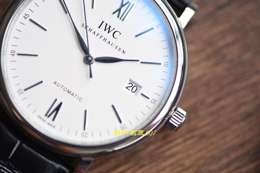 【视频评测V7厂IWC复刻高仿手表】万国表柏涛菲诺系列IW356501腕表 / WG398