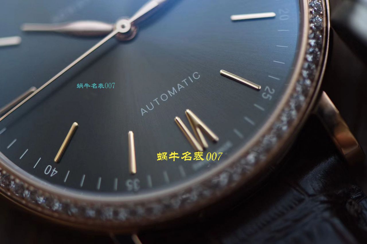 【视频评测V7厂IWC顶级复刻表】万国表柏涛菲诺高仿IW356516腕表 / WG396