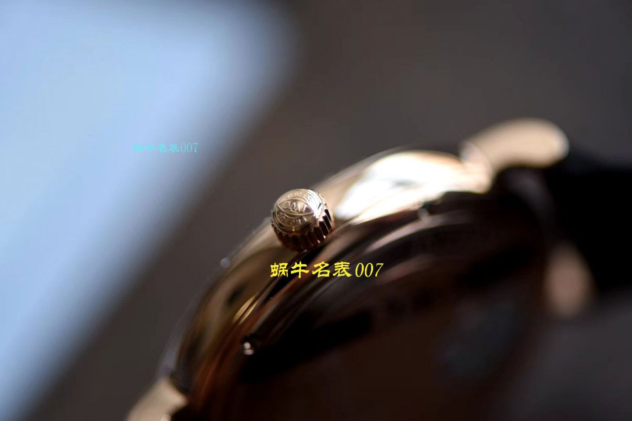 【视频评测V7厂IWC顶级复刻表】万国表柏涛菲诺高仿IW356516腕表 / WG396