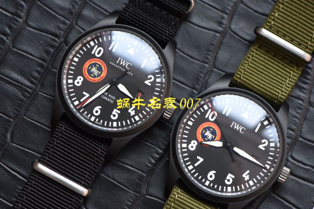 【M+万国复刻手表】IWC萬 國 IW32409 TOPGUN SFTI海軍空戰部隊飛行員特別紀念腕錶 