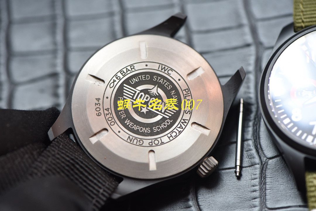 【M+万国复刻手表】IWC萬 國 IW32409 TOPGUN SFTI海軍空戰部隊飛行員特別紀念腕錶 