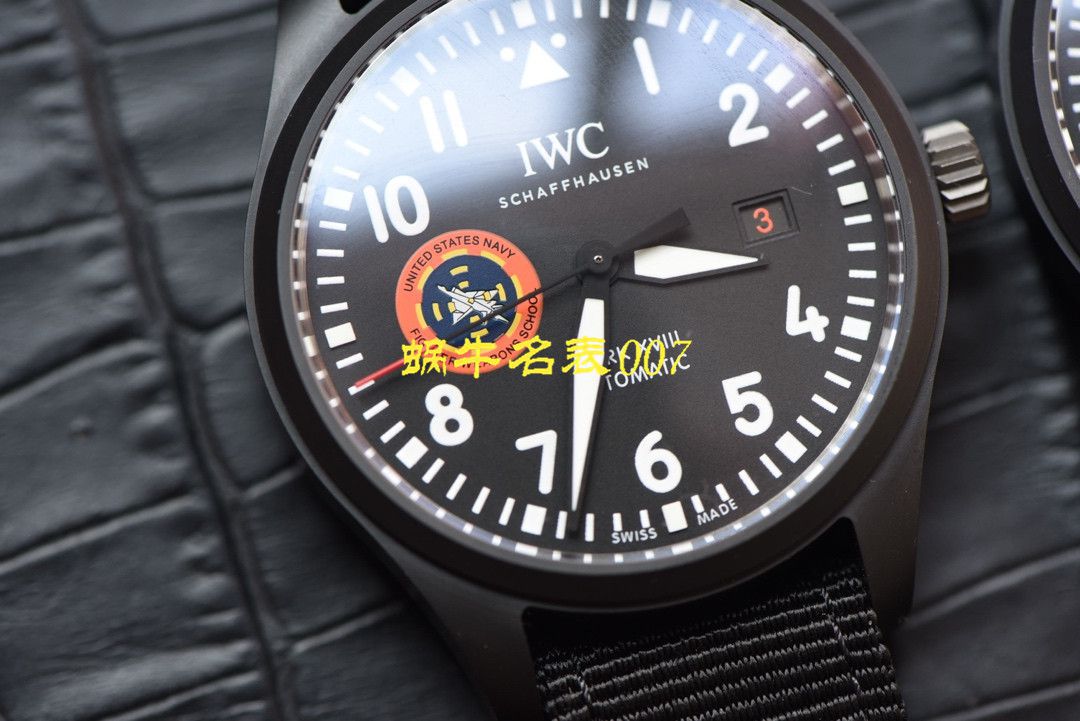 【M+万国复刻手表】IWC萬 國 IW32409 TOPGUN SFTI海軍空戰部隊飛行員特別紀念腕錶 / M379