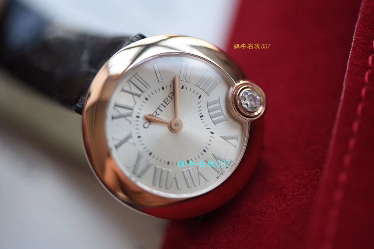 【台湾厂复刻高仿女表】卡地亚BALLON BLANC DE CARTIER系列WGBL0005腕表 / K230