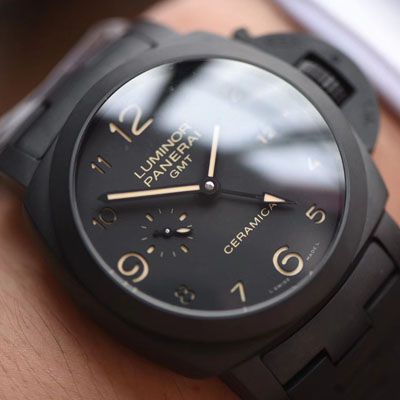【VS厂Panerai复刻表】沛纳海全陶瓷PAM00438全陶瓷V3版本加强版黑机超A一比一复刻手表