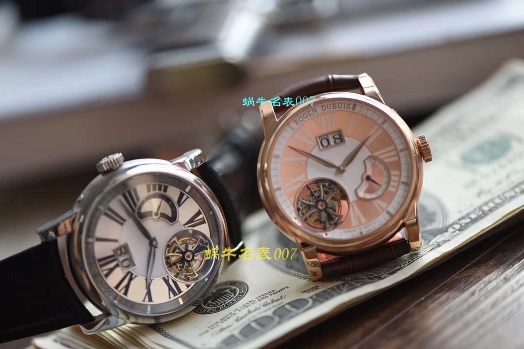【JB厂Roger Dubuis偏心陀飞轮高仿表】罗杰杜彼HOMMAGE（致敬系列）系列RDDBHO0568腕表 / LJ036
