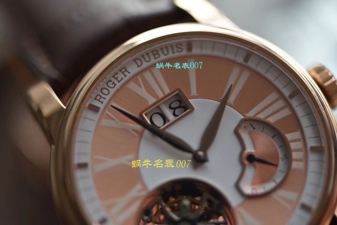 【JB厂Roger Dubuis偏心陀飞轮仿表】罗杰杜彼HOMMAGE（致敬系列）系列RDDBHO0568腕表 / LJ036