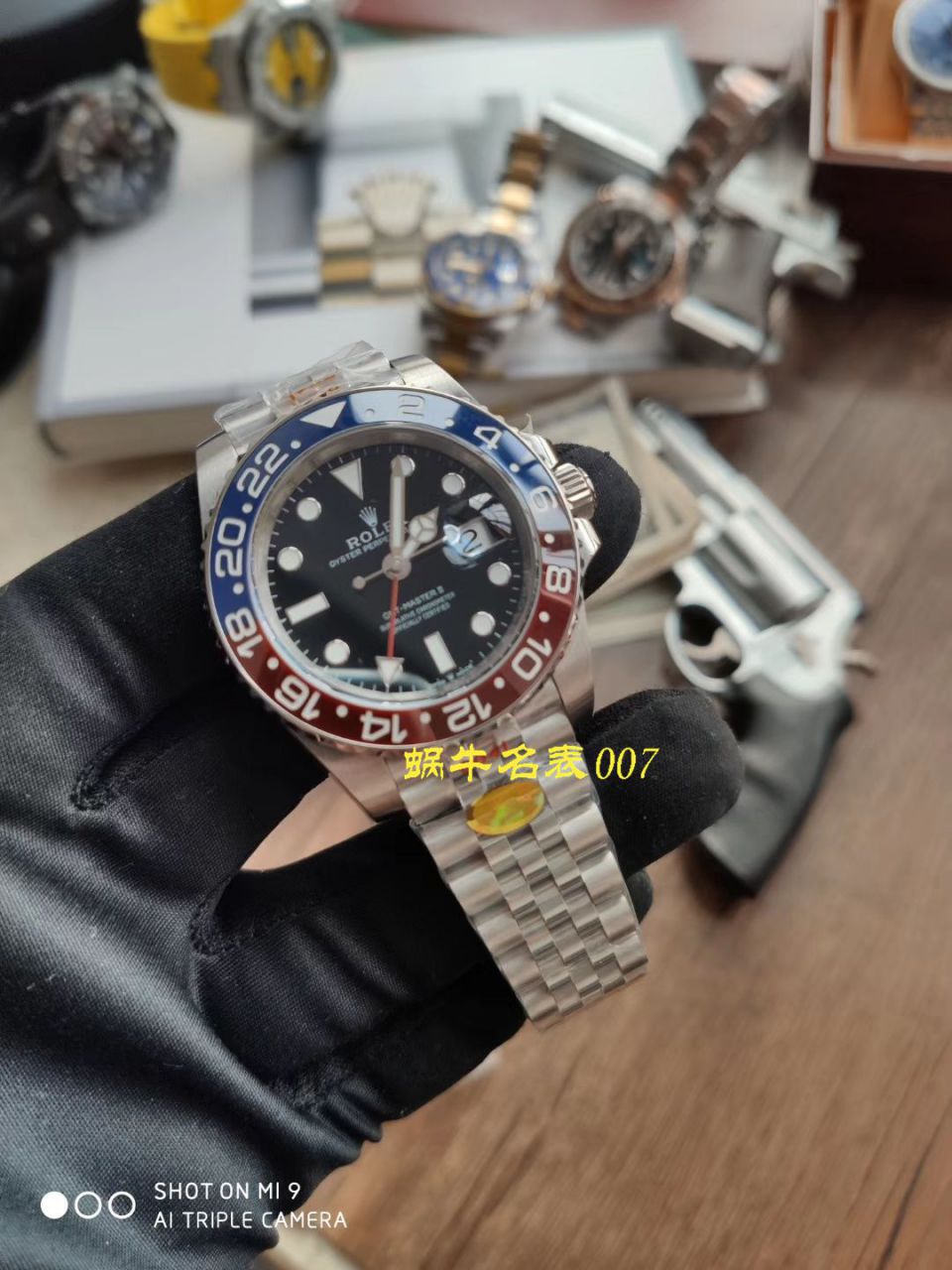 【NOOB厂Rolex顶级复刻手表】劳力士格林尼治型II系列126710BLRO-0001腕表 / R378