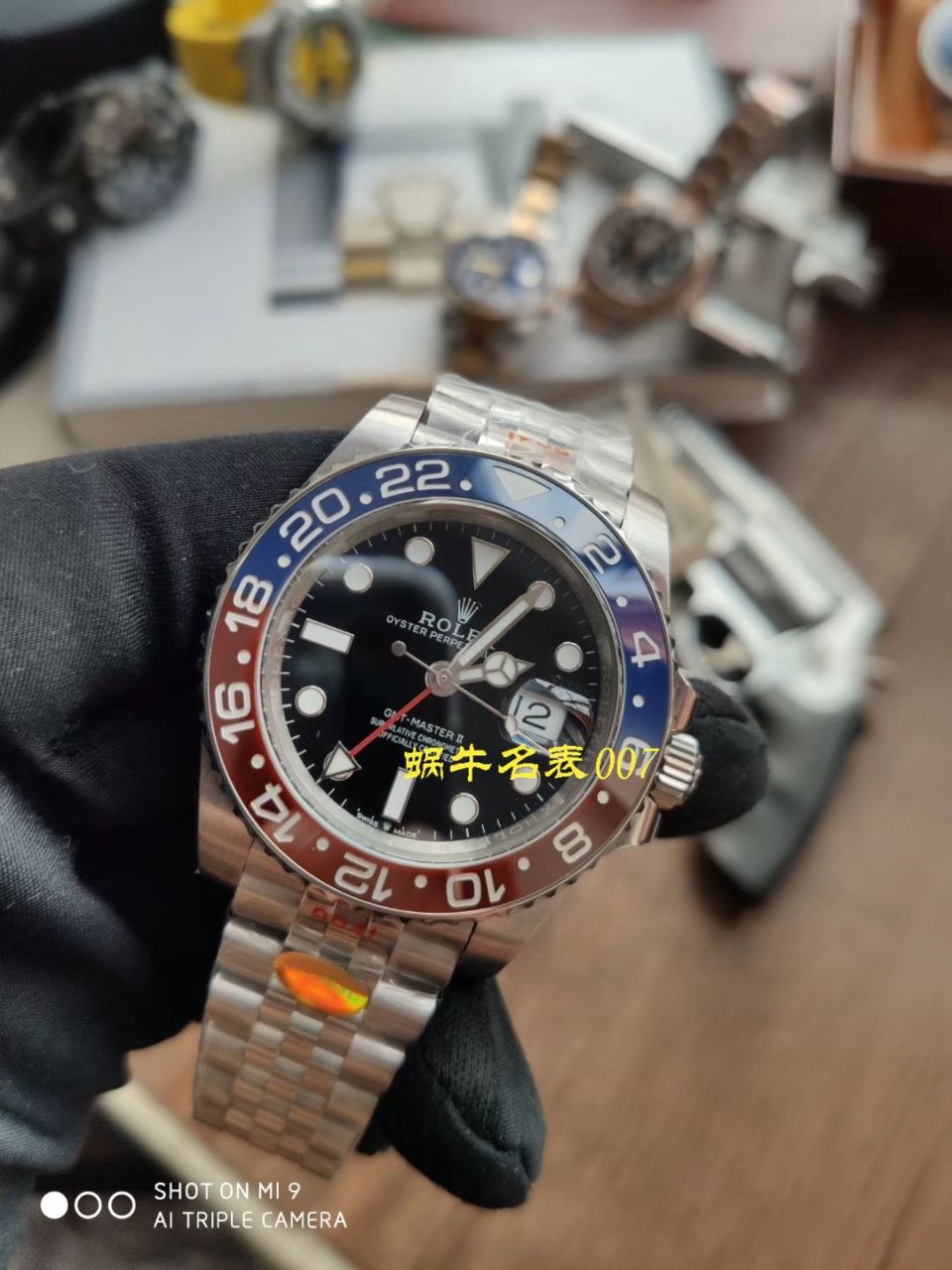 【NOOB厂Rolex顶级复刻手表】劳力士格林尼治型II系列126710BLRO-0001腕表 / R378