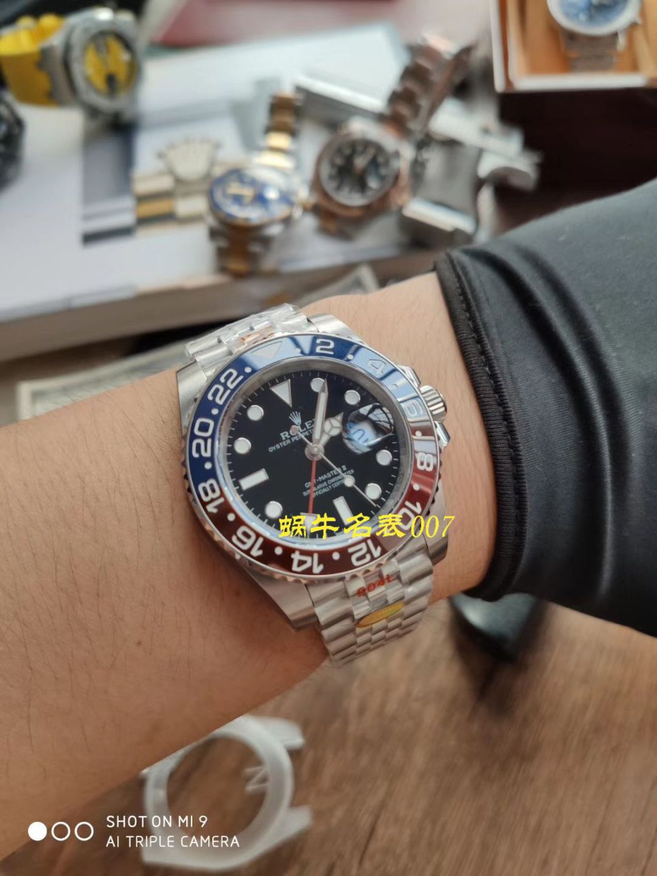 【NOOB厂Rolex顶级复刻手表】劳力士格林尼治型II系列126710BLRO-0001腕表 / R378