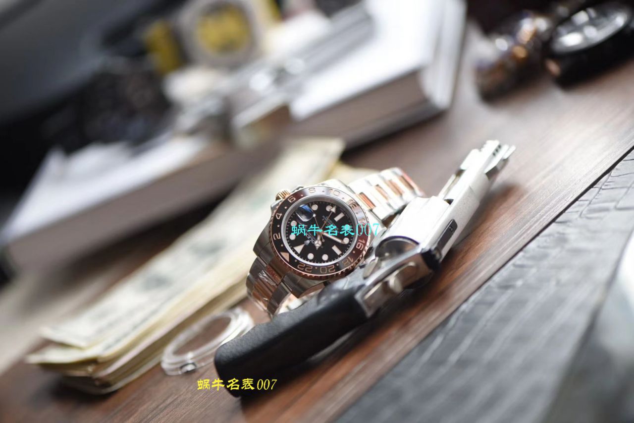 【DJ厂Rolex复刻手表】劳力士格林尼治型IIGMT系列m126711chnr-0002腕表 