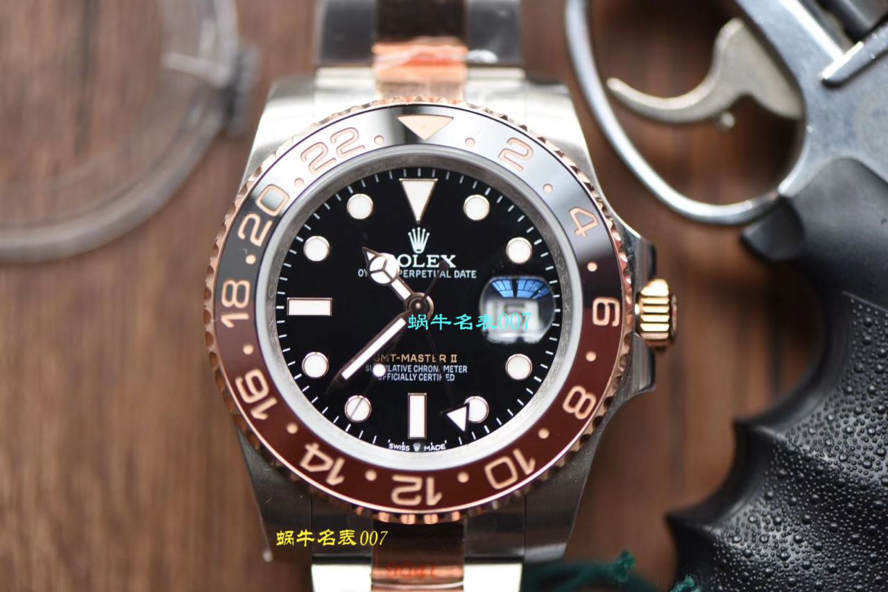 【DJ厂Rolex复刻手表】劳力士格林尼治型IIGMT系列m126711chnr-0002腕表 / R379