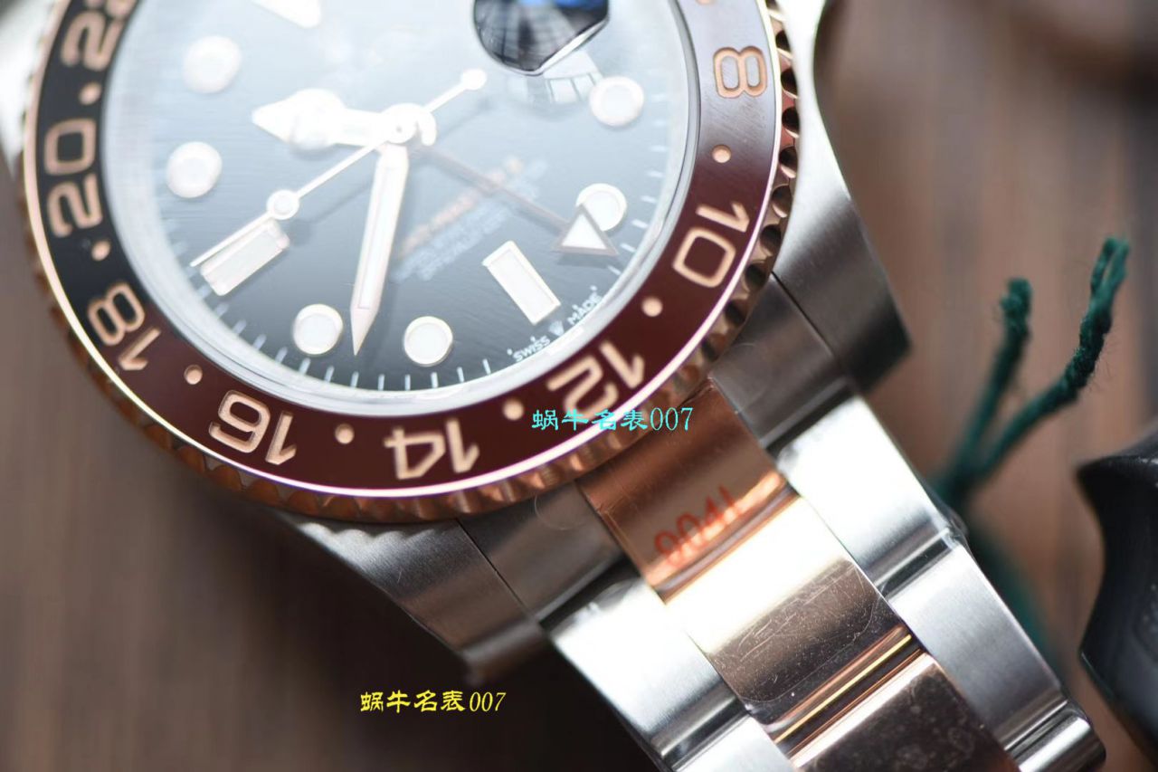 【DJ厂Rolex复刻手表】劳力士格林尼治型IIGMT系列m126711chnr-0002腕表 / R379