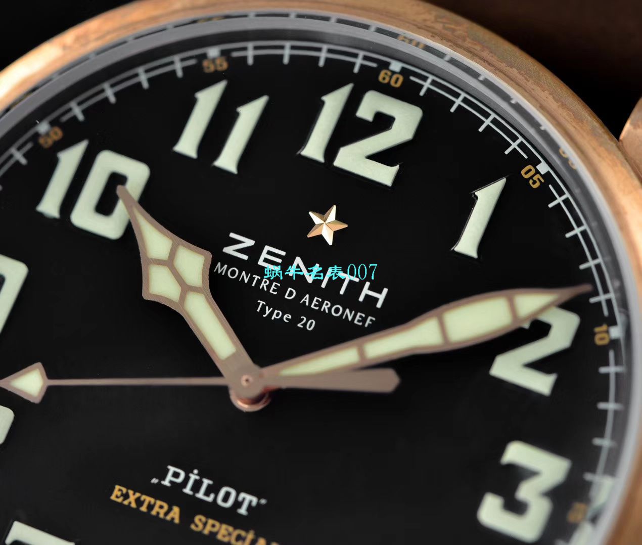 【XF厂Zenith青铜大飞复刻手表】真力时飞行员系列29.2430.679/21.C753腕表 