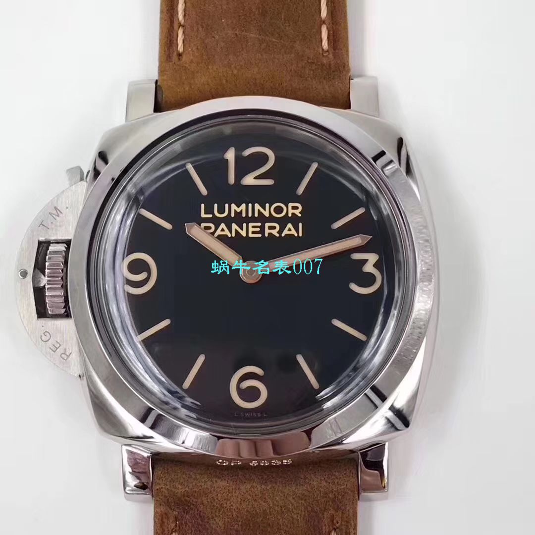 【ZF厂复刻仿表】沛纳海Luminor 1950 left-handed 左撇子3 Days PAM557、PAM00557 