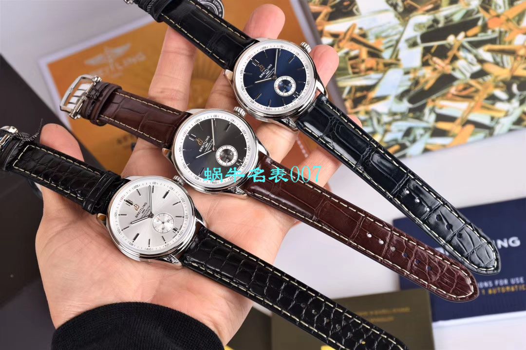 【Breitling渠道原单】百年灵璞雅系列A37340351B1A1，A37340351B1X2腕表 / BL118