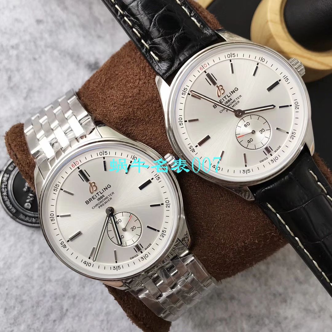 【Breitling渠道原单】百年灵璞雅系列A37340351G1A1，A37340351G1X2腕表 